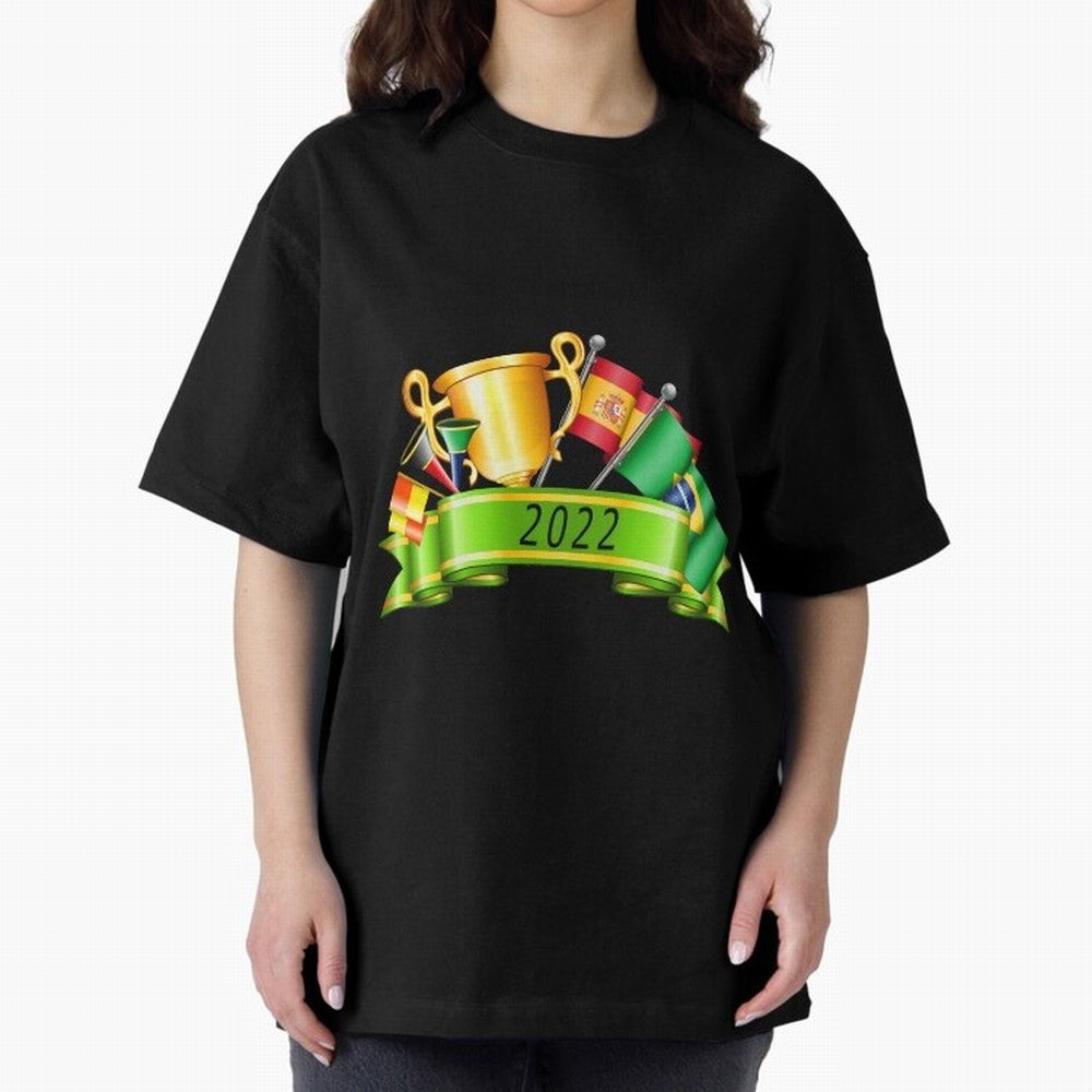 World Cup 2022 Qatar Spain Brazil Classic T-Shirt Relive FIFA World Cup 2026 Group Stage for Fans of Mbappe and Neymar and Netherlands, Bringing Supporter Pride, Iconic Celebrations, Legendary Names and Global Match Day Energy; Perfect for Fans,
