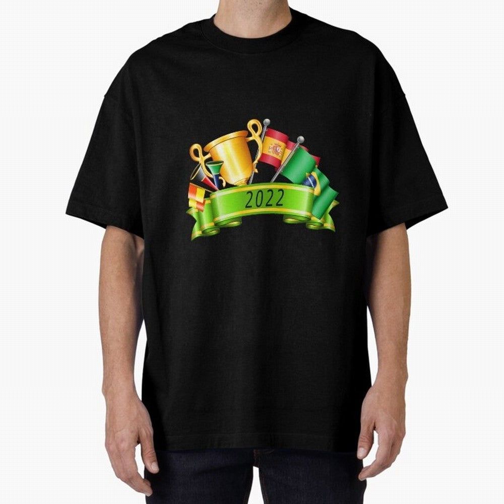 World Cup 2022 Qatar Spain Brazil Classic T-Shirt Relive FIFA World Cup 2026 Group Stage for Fans of Mbappe and Neymar and Netherlands, Bringing Supporter Pride, Iconic Celebrations, Legendary Names and Global Match Day Energy; Perfect for Fans,