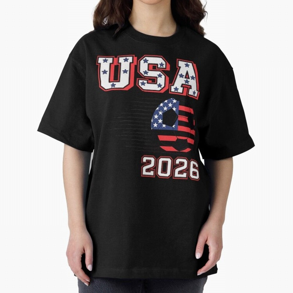 Vintage USA World Cup, Fifa World Cup 2026 Classic T-Shirt Fuel Your Fan Pride for the FIFA World Cup 2026 USA Canada Mexico Journey through Messi, Neymar and Mbappe Highlights, Brazil, Portugal and Argentina Pride, Football Passion, Legendary