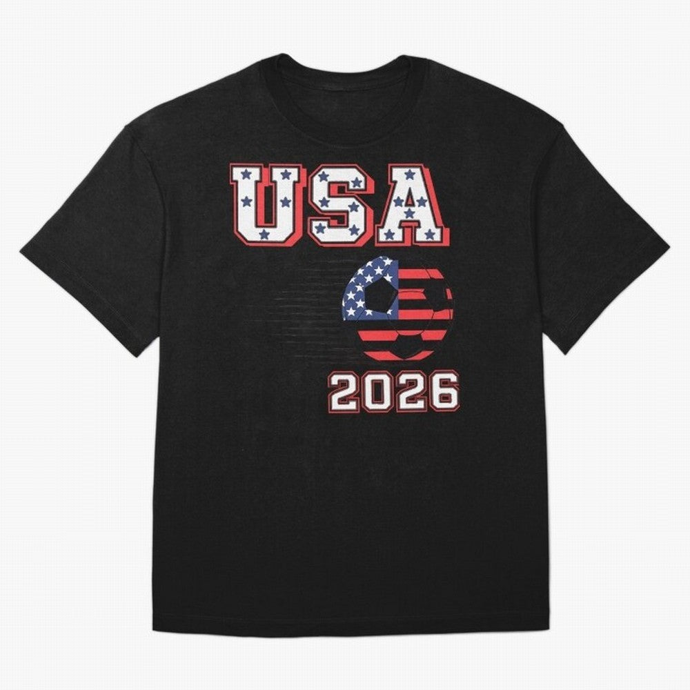 Vintage USA World Cup, Fifa World Cup 2026 Classic T-Shirt Fuel Your Fan Pride for the FIFA World Cup 2026 USA Canada Mexico Journey through Messi, Neymar and Mbappe Highlights, Brazil, Portugal and Argentina Pride, Football Passion, Legendary