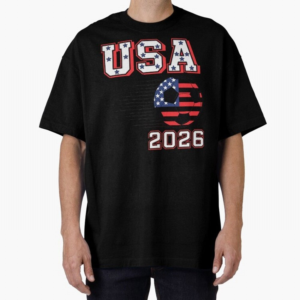 Vintage USA World Cup, Fifa World Cup 2026 Classic T-Shirt Fuel Your Fan Pride for the FIFA World Cup 2026 USA Canada Mexico Journey through Messi, Neymar and Mbappe Highlights, Brazil, Portugal and Argentina Pride, Football Passion, Legendary
