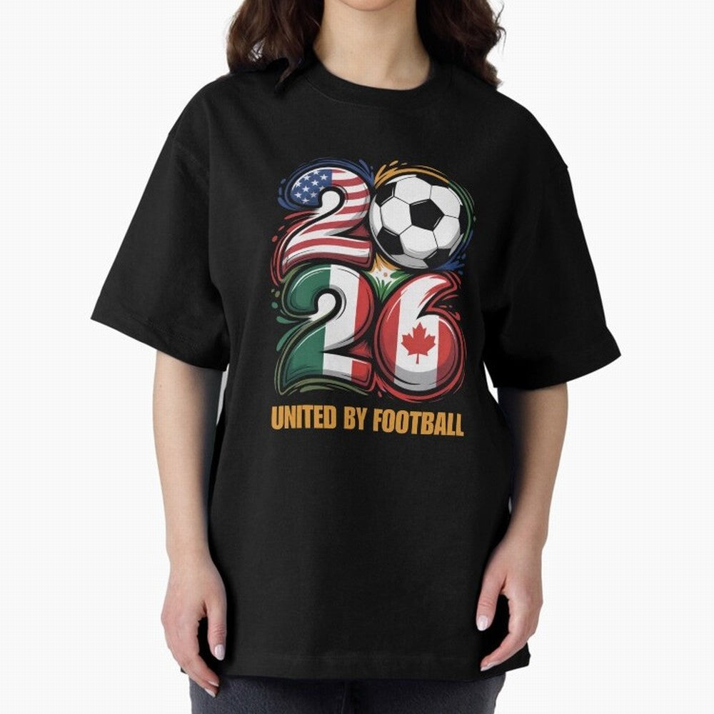 United by Football Soccer Fan Gear 2026 Classic T-Shirt Elevate Match Day Hype around FIFA World Cup 2026, Cristiano Ronaldo, Haaland and CR7, England, France and Netherlands, Stadium Chants, National Pride, Trophy Dreams and Unforgettable Football