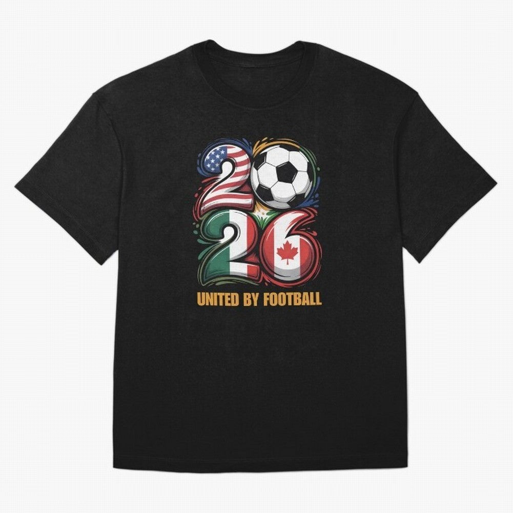 United by Football Soccer Fan Gear 2026 Classic T-Shirt Elevate Match Day Hype around FIFA World Cup 2026, Cristiano Ronaldo, Haaland and CR7, England, France and Netherlands, Stadium Chants, National Pride, Trophy Dreams and Unforgettable Football