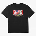 World Cup 2026 North America Flags Design ¨C USA Canada Mexico Soccer Fan Graphic Classic T-Shirt Celebrate the Biggest Stage of Global Football Passion for FIFA World Cup 2026, Filled with Cristiano Ronaldo, Argentina, France and Brazil, Champion