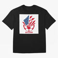 American Soccer 2026 Flag Burst Emblem Classic T-Shirt Support FIFA World Cup 2026 USA Canada Mexico Capturing Mbappe, Brazil Energy, Football Festival Excitement, Trophy Ambitions, Country Rivalries and Star Player Buzz; Created for Match Day