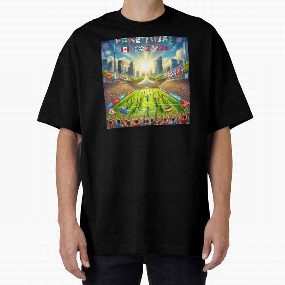 TORONTO SOCCER FESTIVAL 2026 Classic T-Shirt Show Your Love for FIFA World Cup 2026 Group Stage Driven by CR7 and Messi, England Energy, Stadium Chants, National Pride, Trophy Dreams and Unforgettable Football Memories; Built for Supporters Chasing