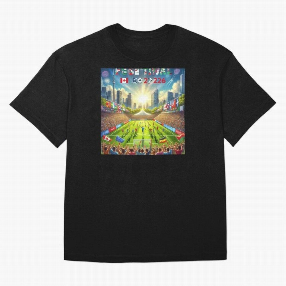 TORONTO SOCCER FESTIVAL 2026 Classic T-Shirt Show Your Love for FIFA World Cup 2026 Group Stage Driven by CR7 and Messi, England Energy, Stadium Chants, National Pride, Trophy Dreams and Unforgettable Football Memories; Built for Supporters Chasing
