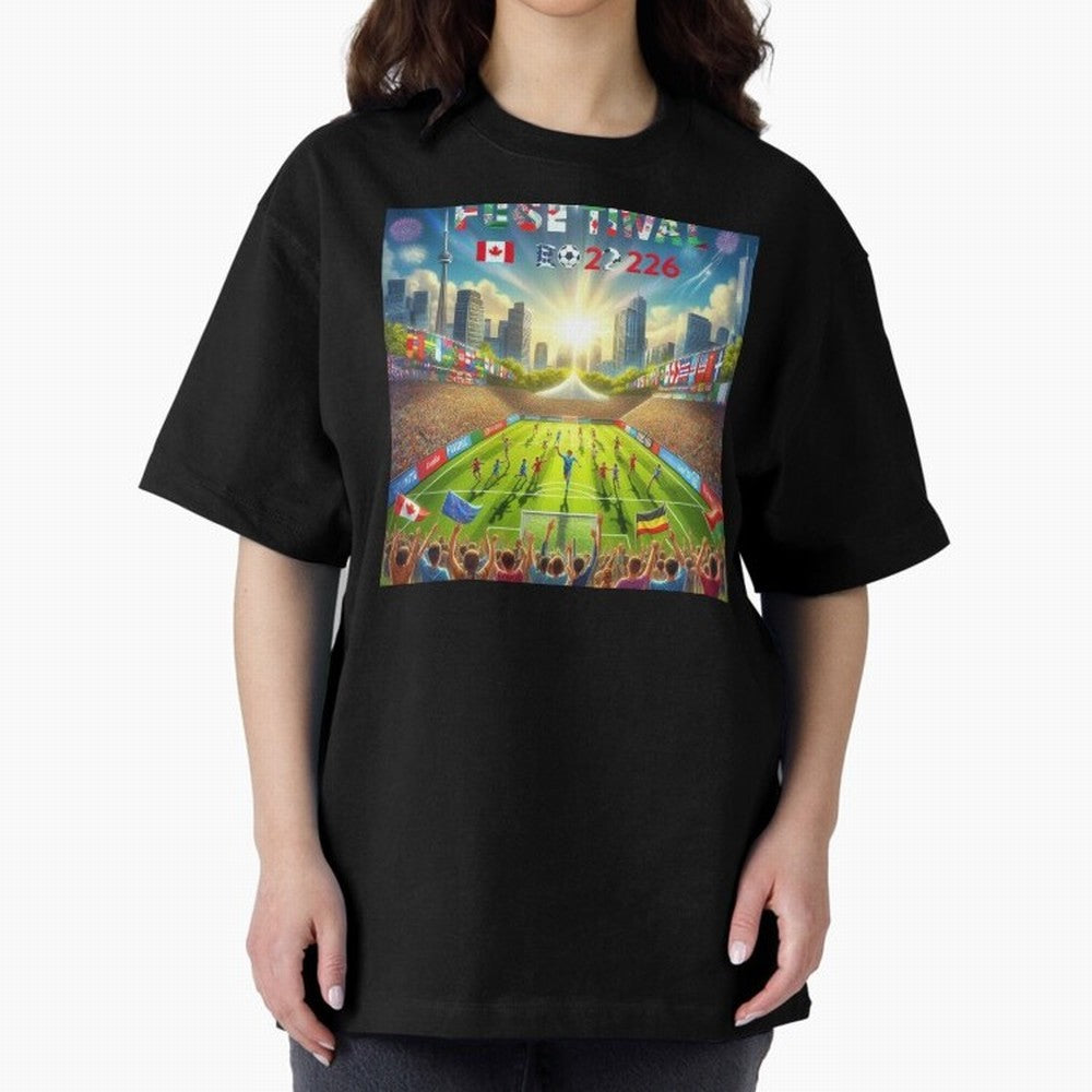 TORONTO SOCCER FESTIVAL 2026 Classic T-Shirt Show Your Love for FIFA World Cup 2026 Group Stage Driven by CR7 and Messi, England Energy, Stadium Chants, National Pride, Trophy Dreams and Unforgettable Football Memories; Built for Supporters Chasing