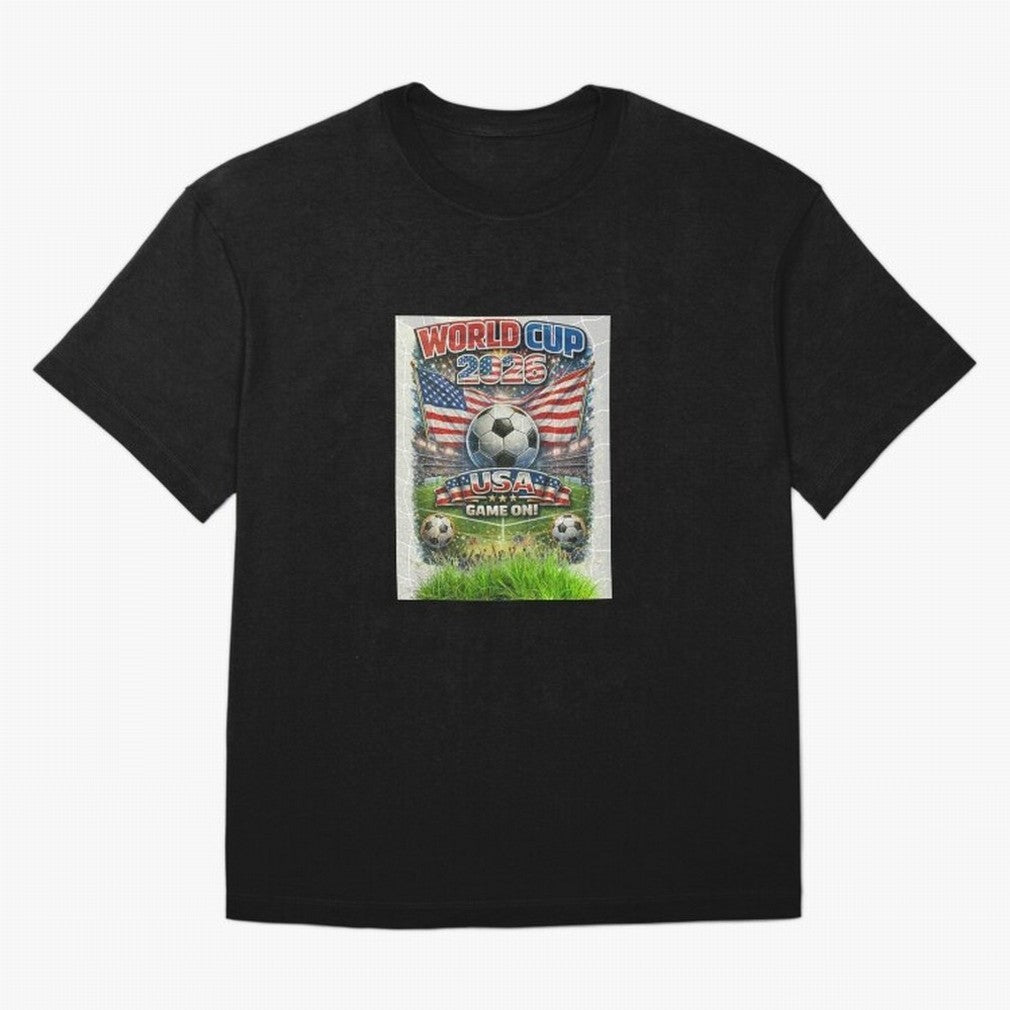 WORLD CUP FOOTBALL 2026 Classic T-Shirt Celebrate Football Dreams Across FIFA World Cup 2026 Group Stage Spirit, Capturing England, Messi and Cristiano Ronaldo, Goal Celebration Energy, Supporter Heritage, Football Icons and Worldwide Tournament