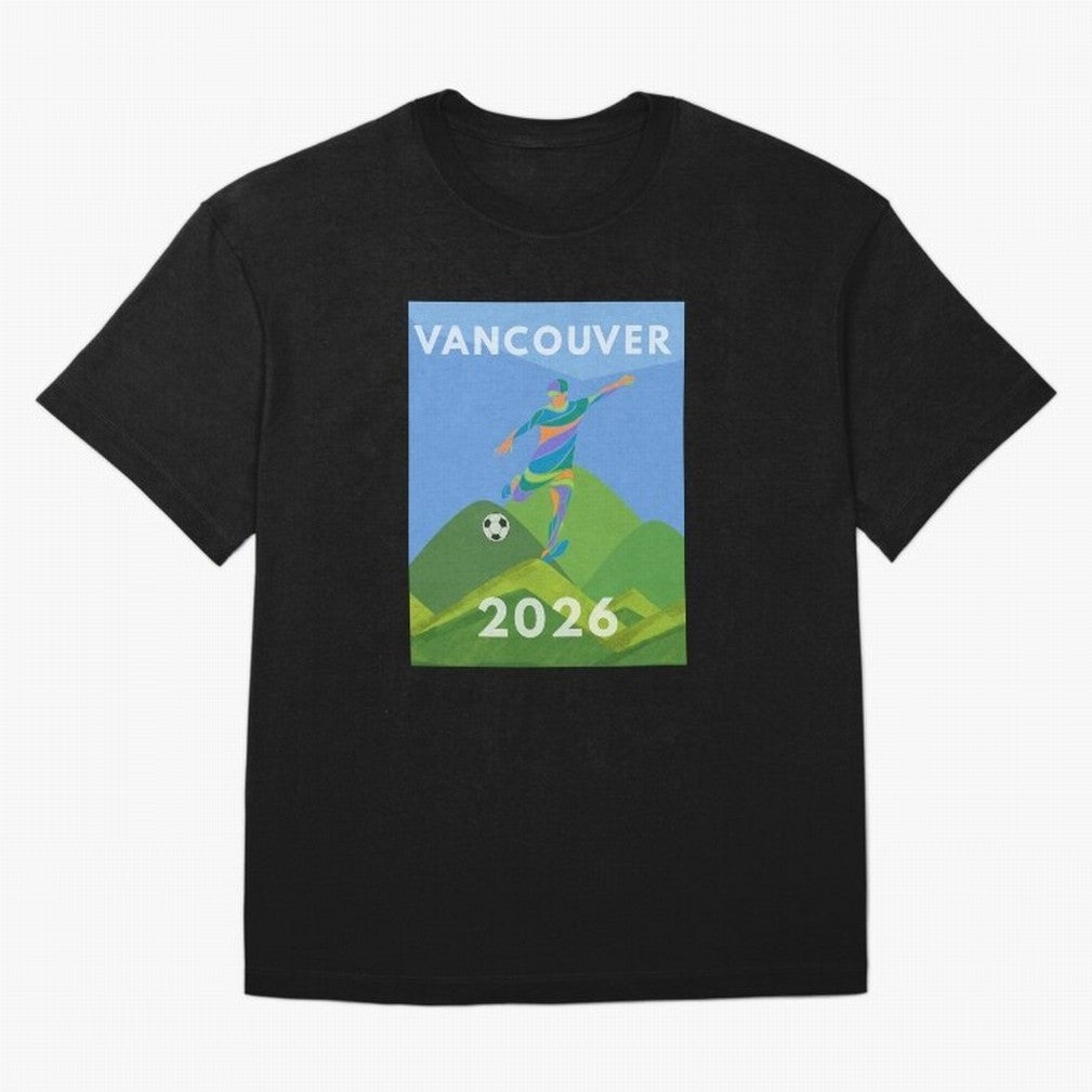 Vancouver soccer 2026 host city Classic T-Shirt Bring Retro Soccer Energy to FIFA World Cup 2026 Group Stage Centered on Haaland and Mbappe, Argentina Energy, Classic Soccer Heritage, Championship Pressure, Fan Loyalty and International Pride;
