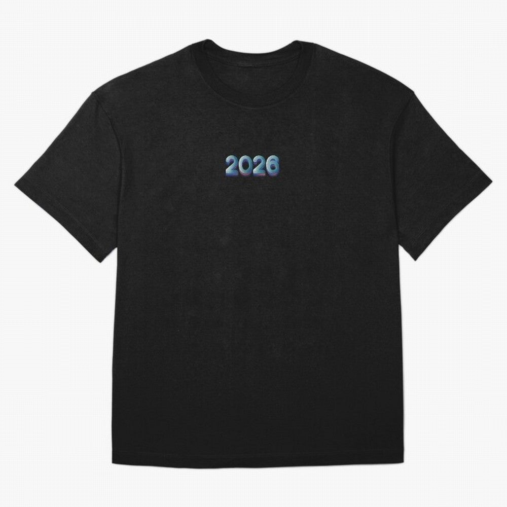 2026 Happy New Year Sticker Classic T-Shirt Bring a Champion Mindset to FIFA World Cup 2026 Inspired by Haaland and Mbappe, Argentina Energy, Football Passion, Legendary Performances, Festival Vibes and Supporter Community; Ideal for Fans Who