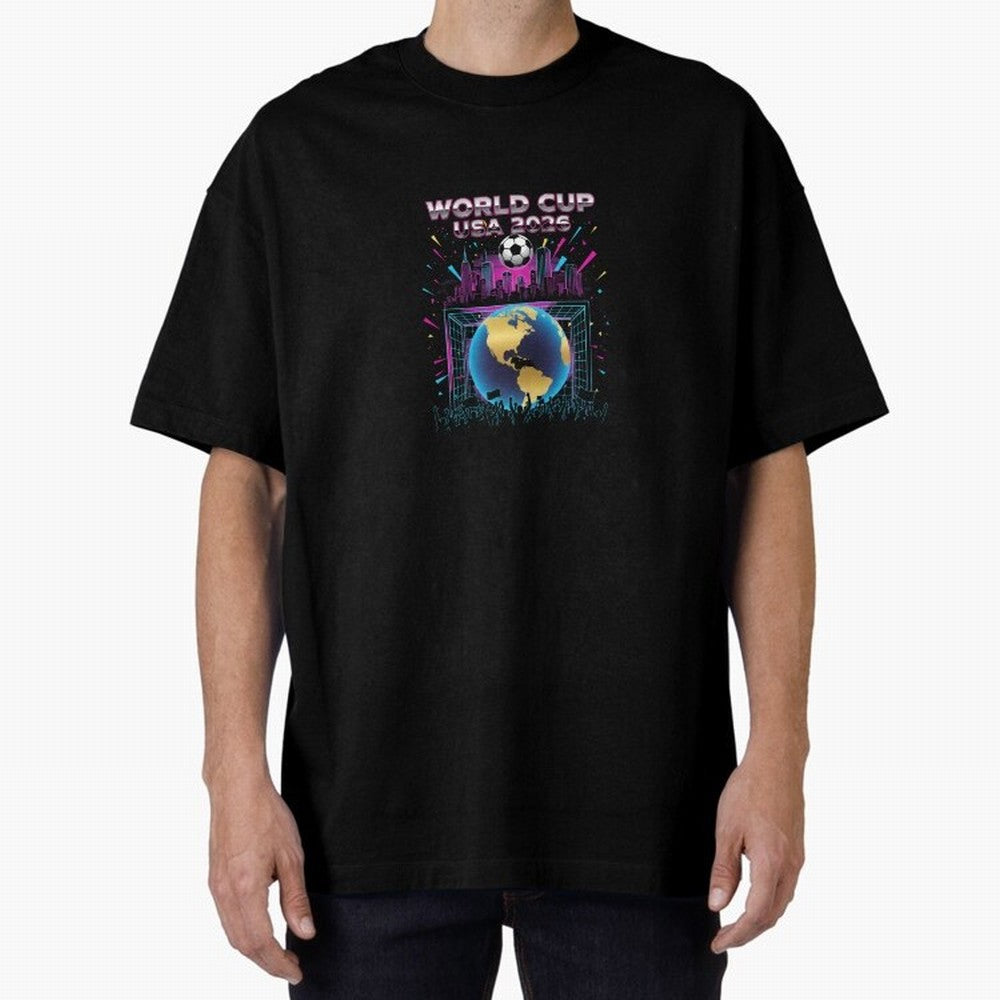 World Cup USA 2026 - Retro Soccer City Celebration Classic T-Shirt Celebrate Golden Goal Energy in the FIFA World Cup 2026 USA Canada Mexico Journey through Mbappe and Neymar Highlights, England and Germany Pride, Supporter Pride, Iconic