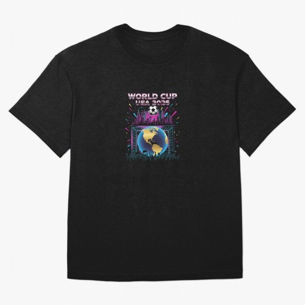 World Cup USA 2026 - Retro Soccer City Celebration Classic T-Shirt Celebrate Golden Goal Energy in the FIFA World Cup 2026 USA Canada Mexico Journey through Mbappe and Neymar Highlights, England and Germany Pride, Supporter Pride, Iconic
