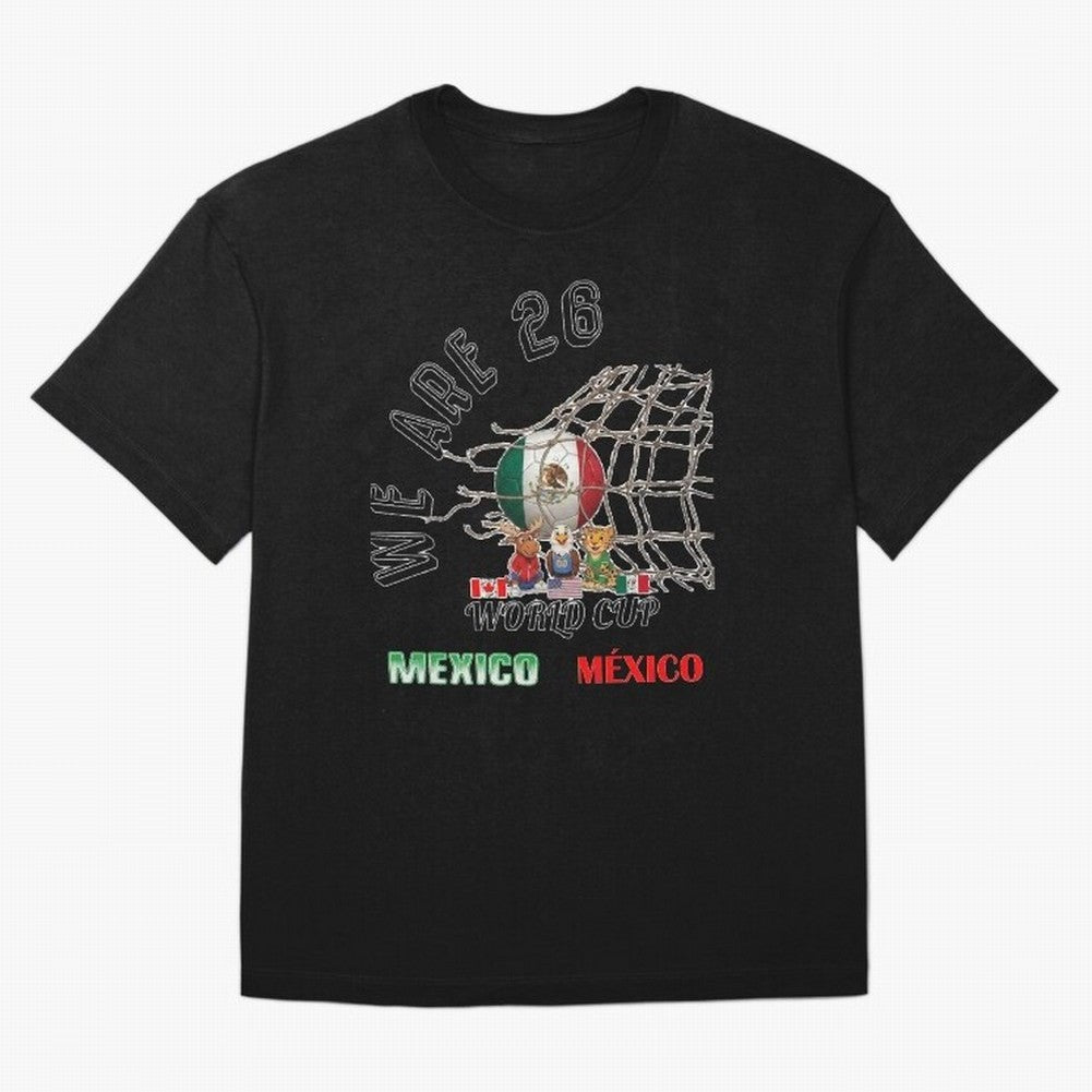 World cup 26 - Mexico Classic T-Shirt Elevate the FIFA World Cup 2026 Journey through Messi and Cristiano Ronaldo Highlights, France and Portugal Pride, Retro Football Energy, Iconic Rivalries, Trophy Chase Drama and Stadium Atmosphere; Perfect for