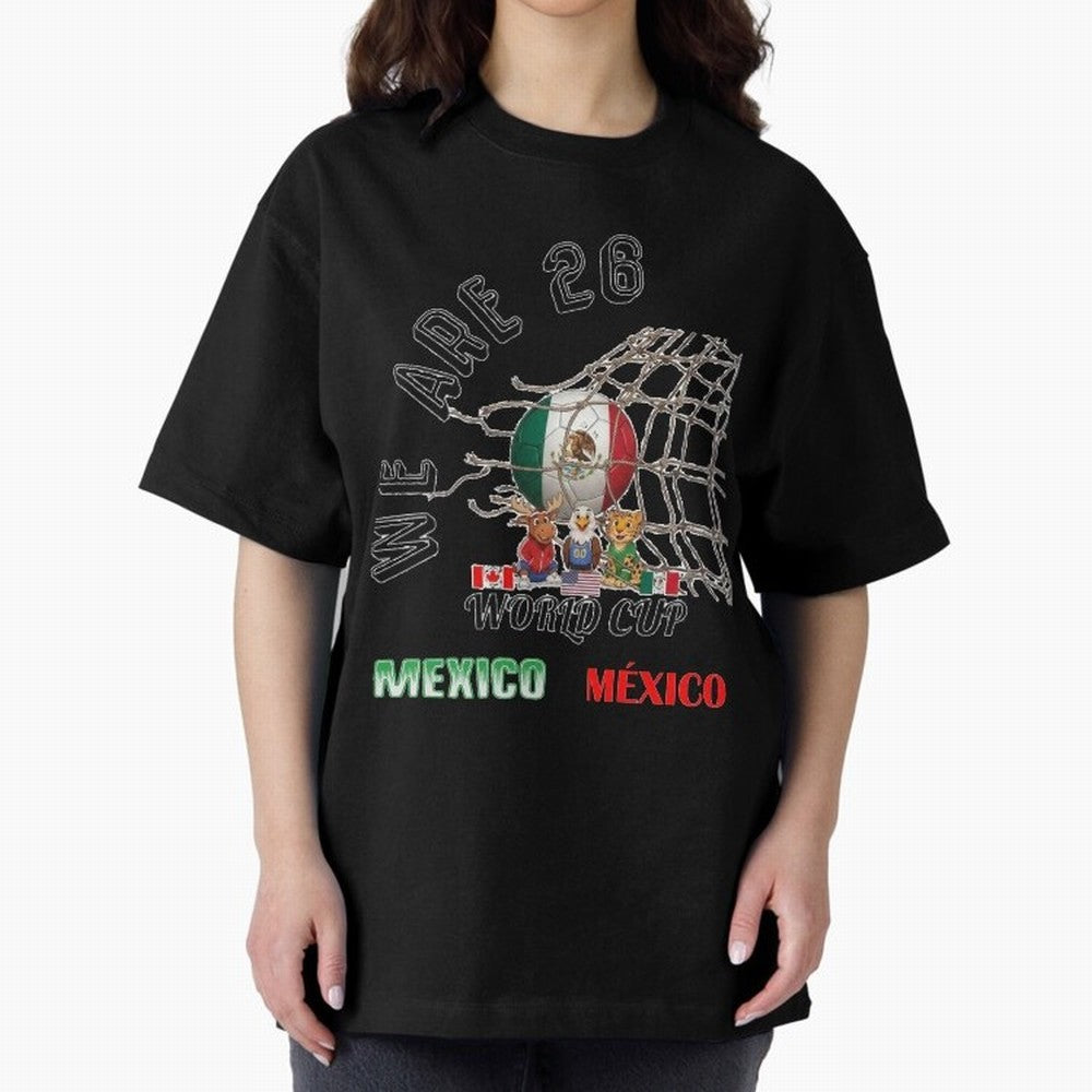 World cup 26 - Mexico Classic T-Shirt Elevate the FIFA World Cup 2026 Journey through Messi and Cristiano Ronaldo Highlights, France and Portugal Pride, Retro Football Energy, Iconic Rivalries, Trophy Chase Drama and Stadium Atmosphere; Perfect for