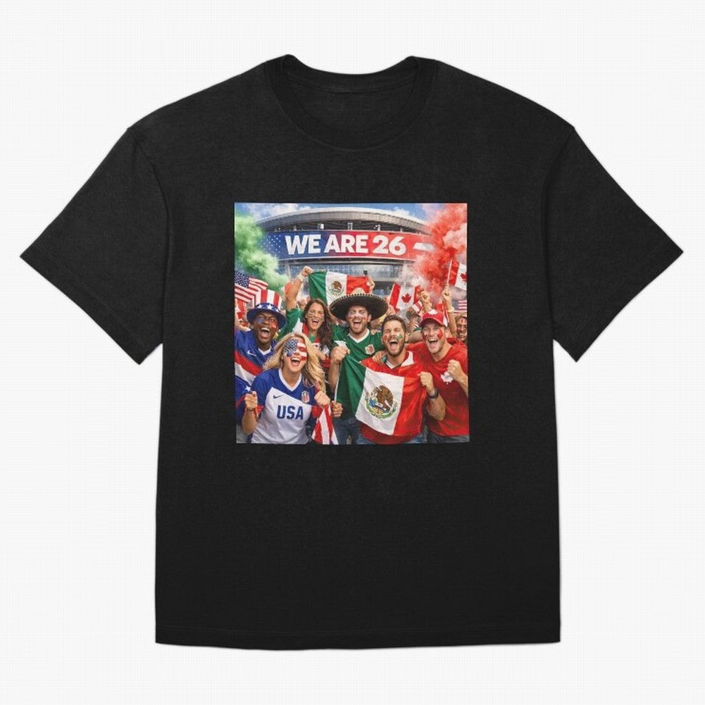 2026 FIFA World Cup Celebration Classic T-Shirt Back the Journey through FIFA World Cup 2026 USA Canada Mexico Spirit, Built around Spain, Cristiano Ronaldo, Haaland and CR7, Football History, Final Match Energy, Crowd Noise and Once in a Lifetime