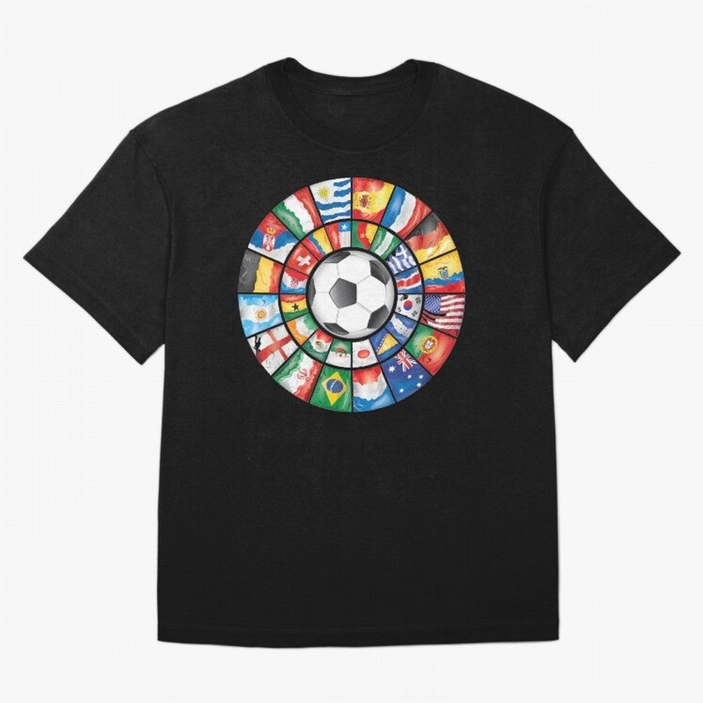 International Football Classic T-Shirt Fuel the Hype around FIFA World Cup 2026 Spirit, Centered on Spain and Netherlands, CR7 and Messi, Stadium Memories, Football Loyalty, International Chants and Championship Tradition; Ideal for Fans Who Follow