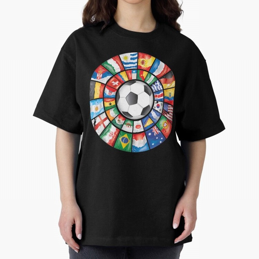 International Football Classic T-Shirt Fuel the Hype around FIFA World Cup 2026 Spirit, Centered on Spain and Netherlands, CR7 and Messi, Stadium Memories, Football Loyalty, International Chants and Championship Tradition; Ideal for Fans Who Follow