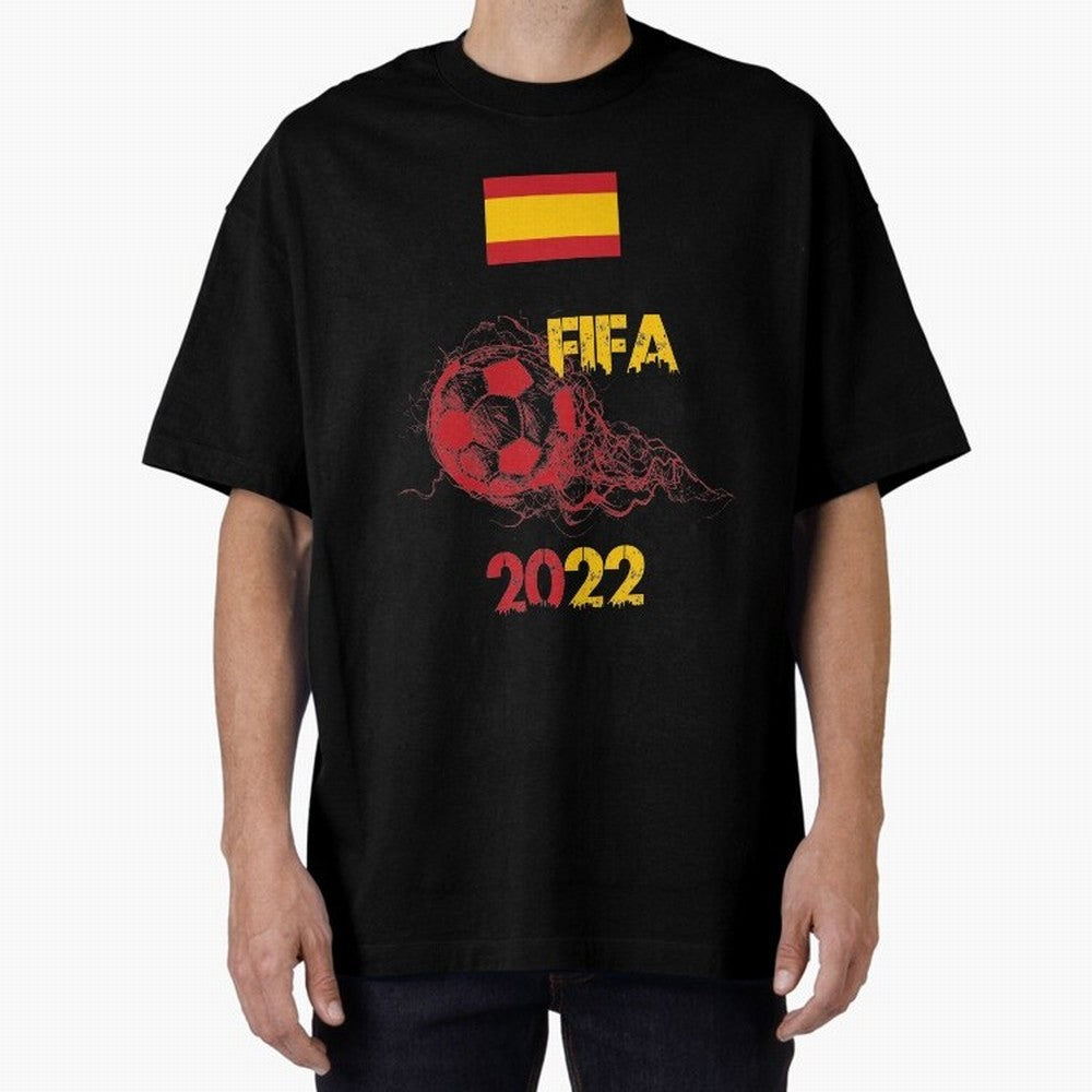 World Cup Qatar 2022 Ispanya Classic T-Shirt Support Iconic Players in FIFA World Cup 2026 Group Stage Driven by Cristiano Ronaldo, Portugal Energy, Sports Nostalgia, International Competition, Famous Players and Unforgettable Victories; Ideal for