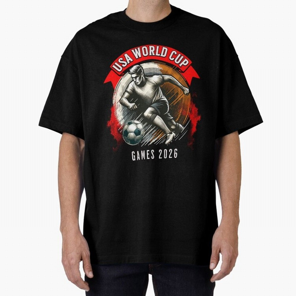 USA World Cup Classic T-Shirt Bring Match Day Fire to the FIFA World Cup 2026 Group Stage Journey through Haaland Highlights, Brazil Pride, Soccer Culture, Superstar Moments, National Team Dreams and Competitive Fire; Perfect for Supporters Who