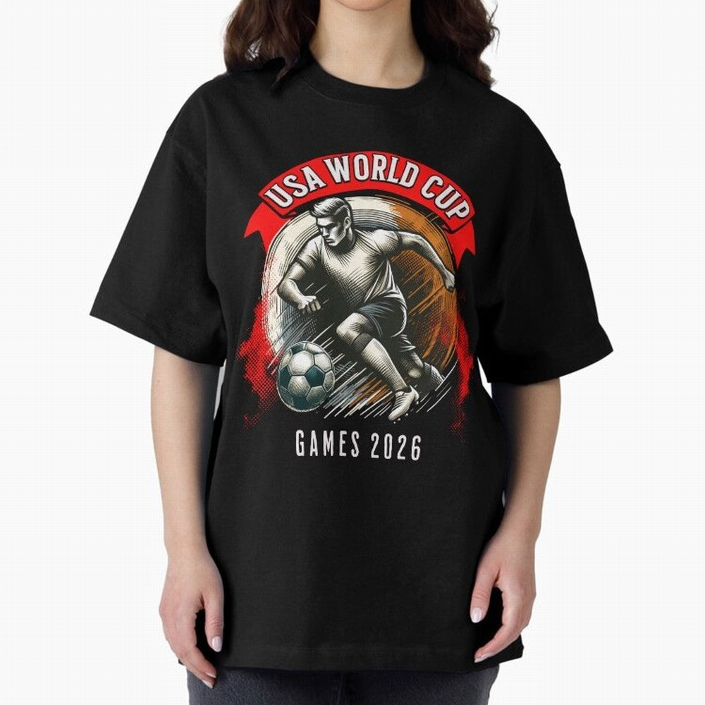 USA World Cup Classic T-Shirt Bring Match Day Fire to the FIFA World Cup 2026 Group Stage Journey through Haaland Highlights, Brazil Pride, Soccer Culture, Superstar Moments, National Team Dreams and Competitive Fire; Perfect for Supporters Who