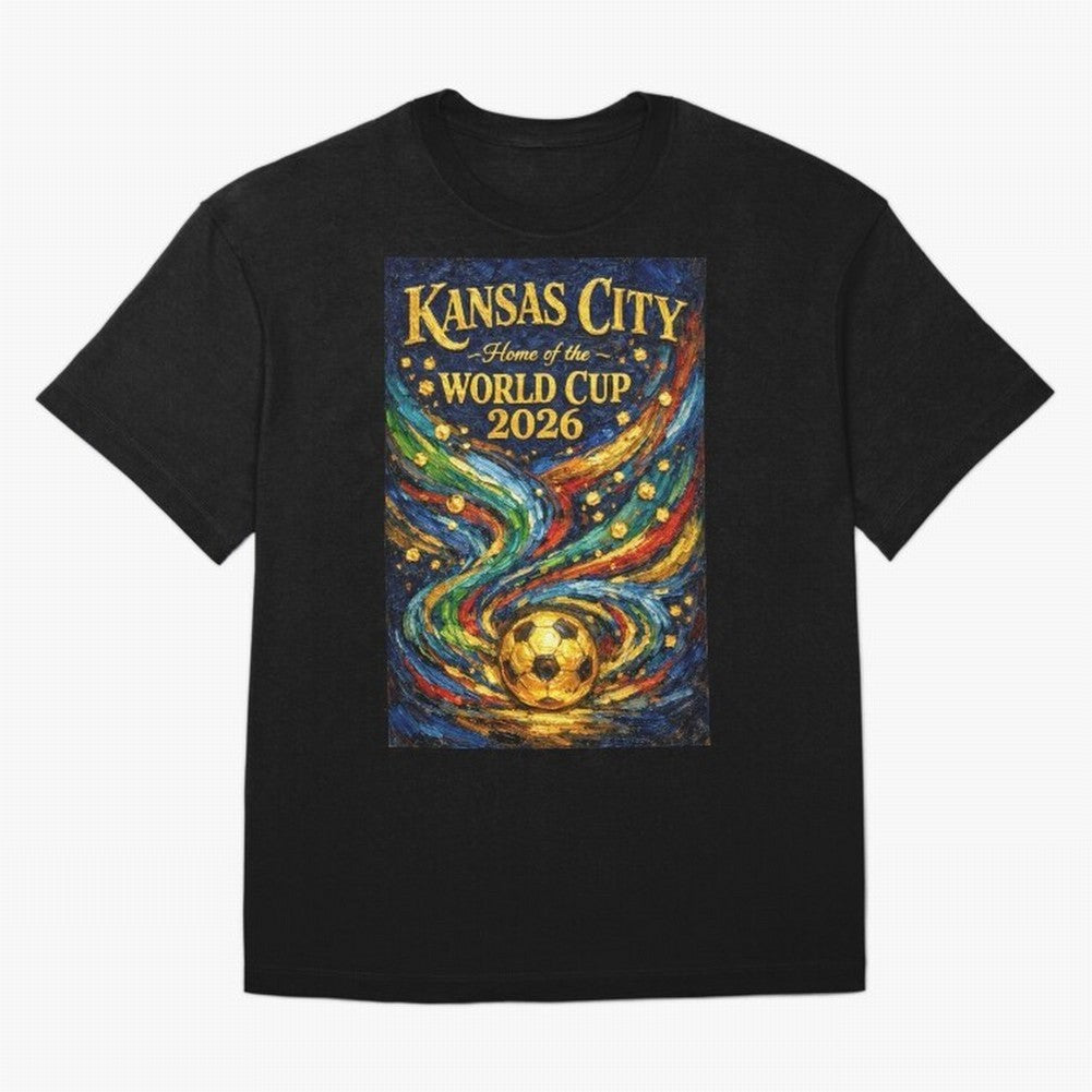 Kansas City Home of the World Cup 2026 Soccer Fan ¡ª Moody Jewel Art Print Classic T-Shirt Feel the Roar of Match Day Hype around FIFA World Cup 2026 Group Stage, CR7, France and Portugal, Stadium Memories, Football Loyalty, International Chants