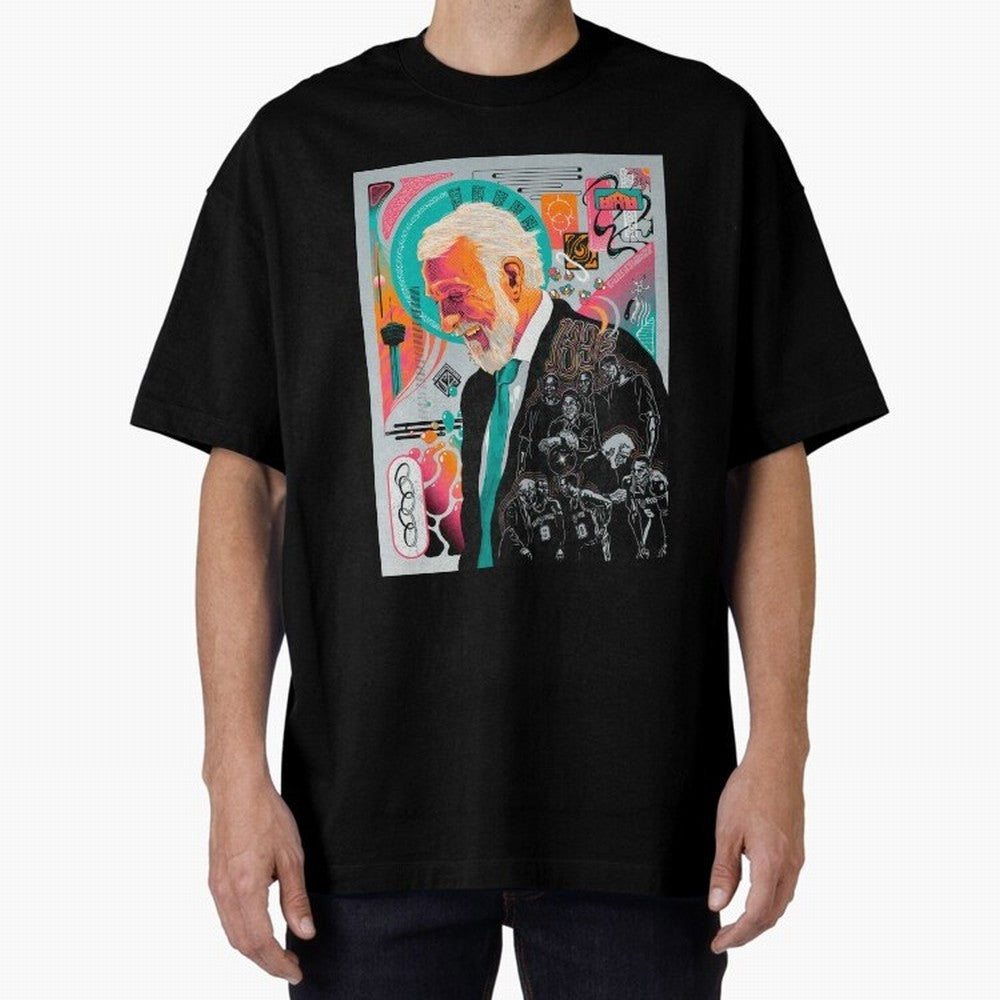Gregg Popovich Classic T-Shirt Bring International Match Energy to Global Football Passion for FIFA World Cup 2026 USA Canada Mexico, Celebrating Messi and Cristiano Ronaldo, Argentina, France and Brazil, Vintage Soccer Flavor, Modern Football