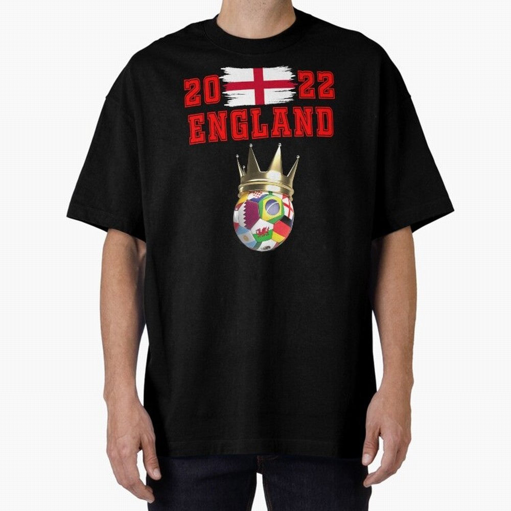 England soccer world cup jersey 2022 football Classic T-Shirt Bring Global Tournament Vibes to Match Day Hype around FIFA World Cup 2026 USA Canada Mexico, Messi, CR7 and Mbappe, Argentina, Football Festival Excitement, Trophy Ambitions, Country
