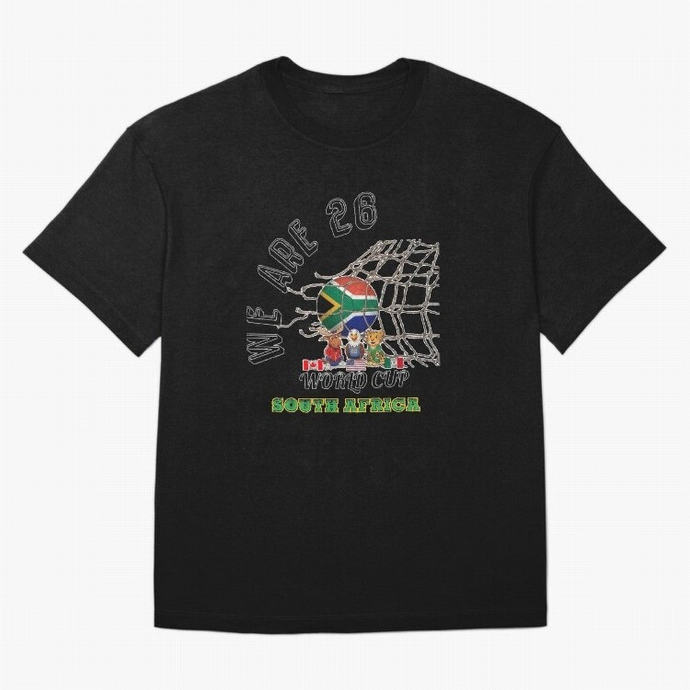 World cup 26 - South Africa Classic T-Shirt Bring Legendary Rivalry Energy to FIFA World Cup 2026 Group Stage for Fans of Messi and Argentina, France and Brazil, Bringing Vintage Soccer Flavor, Modern Football Stars, National Flags and Final Night
