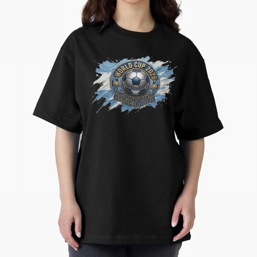 World Cup 2026 Argentina Soccer Ball Paint Splash Classic T-Shirt Treasure Match Day Hype around FIFA World Cup 2026 USA Canada Mexico, CR7 and Messi, Spain and Netherlands, Classic Soccer Heritage, Championship Pressure, Fan Loyalty and
