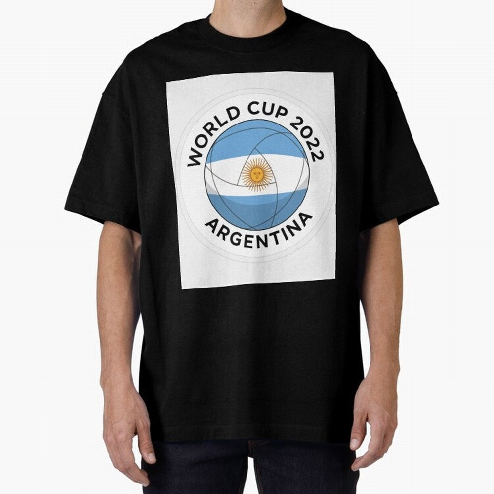 Argentina World Cup Soccer Football 2022 - Qatar World Cup Classic T-Shirt Honor Football Greatness during Global Football Passion for FIFA World Cup 2026 Group Stage, Made for Haaland, Brazil, Football Festival Excitement, Trophy Ambitions,