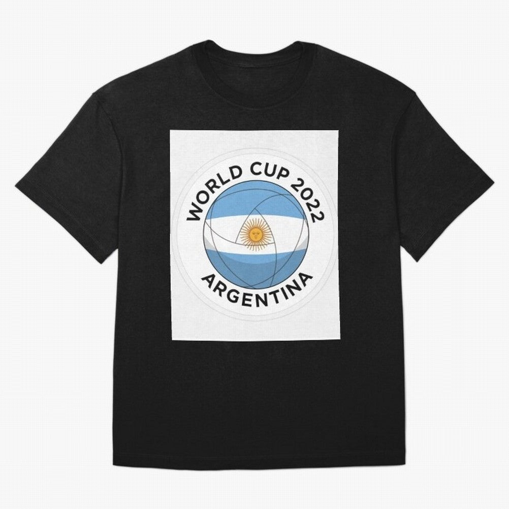 Argentina World Cup Soccer Football 2022 - Qatar World Cup Classic T-Shirt Honor Football Greatness during Global Football Passion for FIFA World Cup 2026 Group Stage, Made for Haaland, Brazil, Football Festival Excitement, Trophy Ambitions,