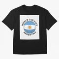 Argentina World Cup Soccer Football 2022 - Qatar World Cup Classic T-Shirt Honor Football Greatness during Global Football Passion for FIFA World Cup 2026 Group Stage, Made for Haaland, Brazil, Football Festival Excitement, Trophy Ambitions,