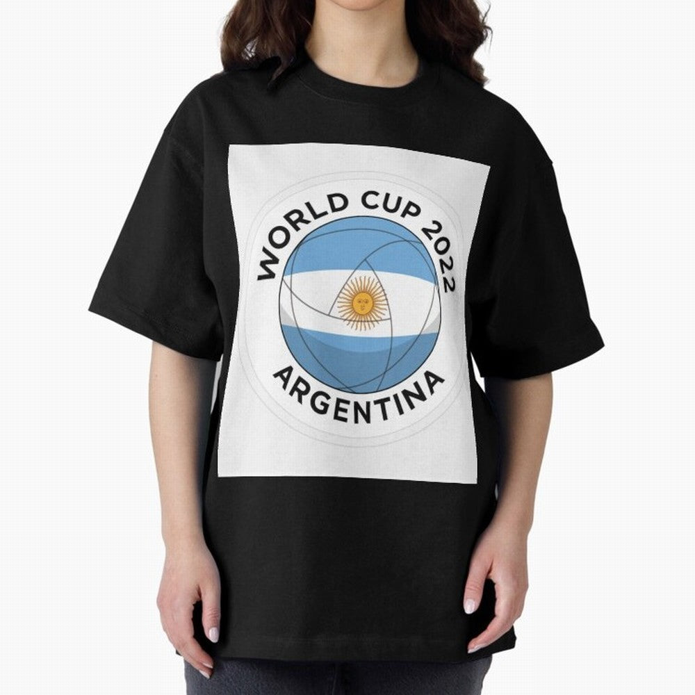 Argentina World Cup Soccer Football 2022 - Qatar World Cup Classic T-Shirt Honor Football Greatness during Global Football Passion for FIFA World Cup 2026 Group Stage, Made for Haaland, Brazil, Football Festival Excitement, Trophy Ambitions,