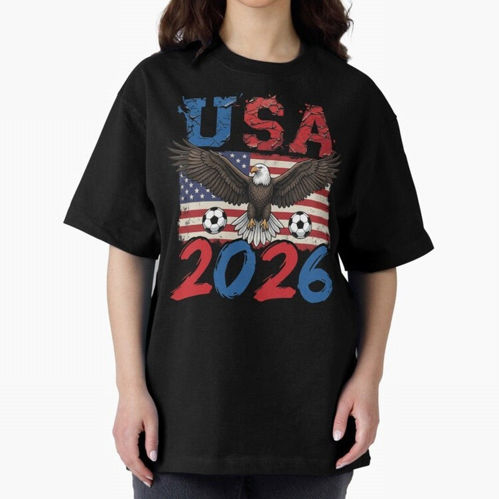 USA world cup 2026 soccer fan Classic T-Shirt Bring International Match Energy to the FIFA World Cup 2026 Journey through Messi and Cristiano Ronaldo Highlights, France and Portugal Pride, Soccer Culture, Superstar Moments, National Team Dreams and