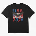 USA world cup 2026 soccer fan Classic T-Shirt Bring International Match Energy to the FIFA World Cup 2026 Journey through Messi and Cristiano Ronaldo Highlights, France and Portugal Pride, Soccer Culture, Superstar Moments, National Team Dreams and