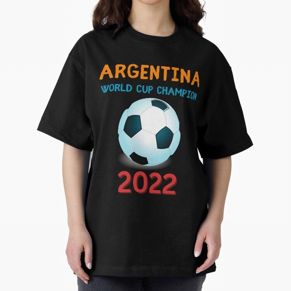 Argentina, 2022 World Cup Champion Classic T-Shirt Bring Stadium Energy to Global Football Passion for FIFA World Cup 2026 USA Canada Mexico, Highlighting Messi, Neymar and Mbappe, Spain and Netherlands, Match Day Excitement, Supporter Culture,