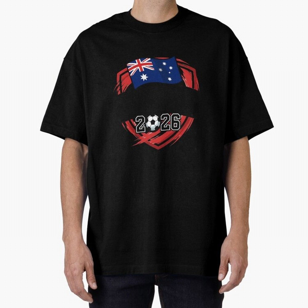 AUSTRALIA World Cup 2026 Poster ¨C AUSTRALIA Football Classic T-Shirt Relive Legendary Nights from FIFA World Cup 2026 for Fans of Mbappe and England and Germany, Bringing Soccer Culture, Superstar Moments, National Team Dreams and Competitive
