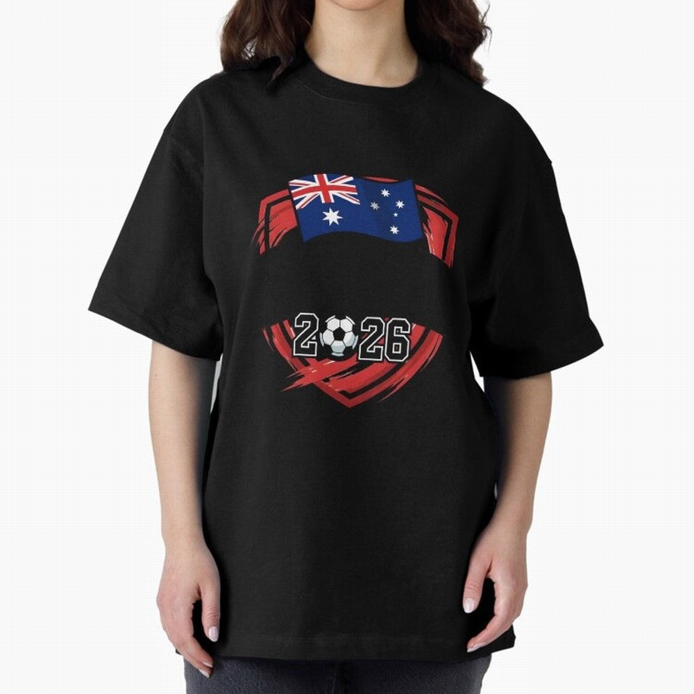 AUSTRALIA World Cup 2026 Poster ¨C AUSTRALIA Football Classic T-Shirt Relive Legendary Nights from FIFA World Cup 2026 for Fans of Mbappe and England and Germany, Bringing Soccer Culture, Superstar Moments, National Team Dreams and Competitive