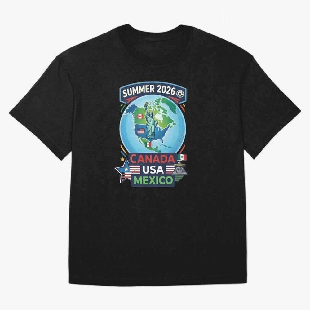 SUMMER 2026 SOCCER Classic T-Shirt Celebrate Golden Goal Energy in Match Day Hype around FIFA World Cup 2026 USA Canada Mexico, Messi, England, Stadium Chants, National Pride, Trophy Dreams and Unforgettable Football Memories; Made for Collectors