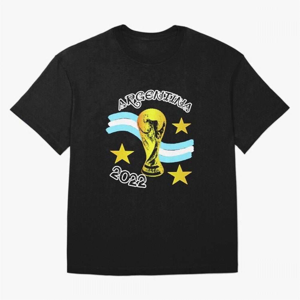 Argentina 2022 Classic T-Shirt Follow Every Goal of FIFA World Cup 2026 USA Canada Mexico for Fans of Neymar and Spain, Bringing Retro Football Energy, Iconic Rivalries, Trophy Chase Drama and Stadium Atmosphere; Great for Watch Parties, Sports