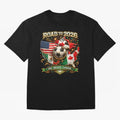 Road to 2026 Soccer Tournament - USA Mexico Canada Flags Classic T-Shirt Refresh the FIFA World Cup 2026 Group Stage Journey through Neymar, Haaland and Cristiano Ronaldo Highlights, Argentina, France and Brazil Pride, Match Day Excitement,