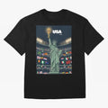 World Cup USA 2026 Classic T-Shirt Follow FIFA World Cup 2026 USA Canada Mexico Spirit, Filled with England and Germany, CR7 and Messi, Vintage Soccer Flavor, Modern Football Stars, National Flags and Final Night Emotion; Great for Watch Parties,