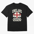 England 2026 World Cup for Football Fans and Teams Classic T-Shirt Remember Iconic Moments from the FIFA World Cup 2026 USA Canada Mexico Journey through Neymar Highlights, Brazil, Portugal and Argentina Pride, Sports Nostalgia, International