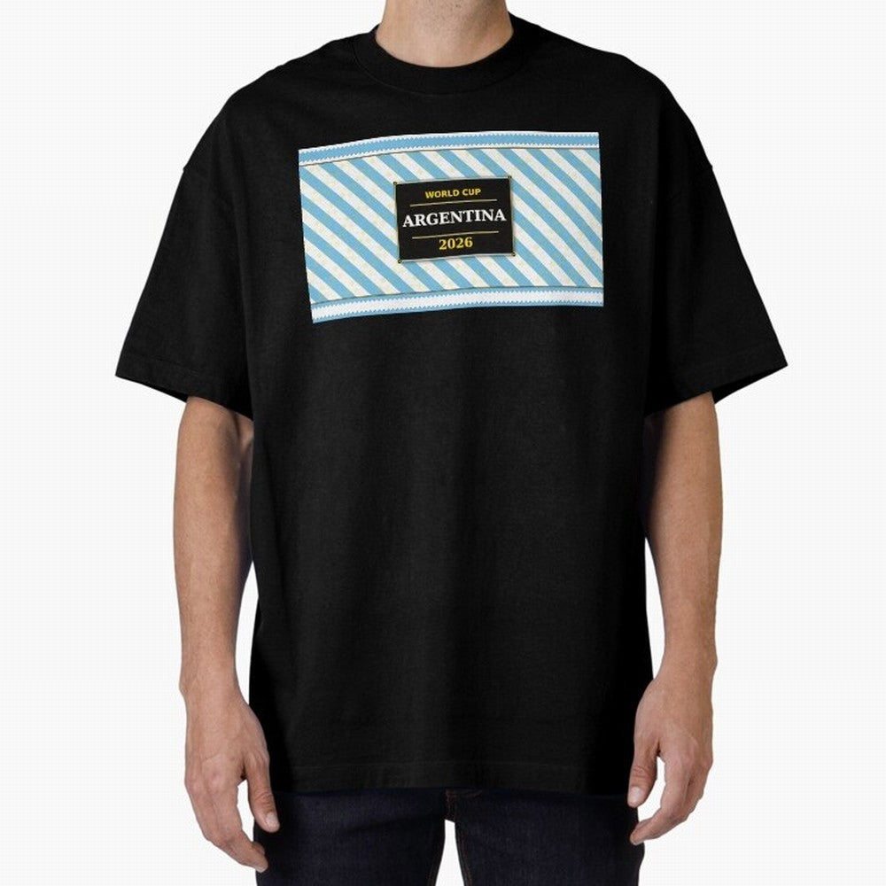 Argentina Football Fan 2026 ¡ª Defending Champions Soccer Fan Gift Classic T-Shirt Live the Energy of the FIFA World Cup 2026 USA Canada Mexico Journey through Neymar Highlights, Brazil Pride, Worldwide Fan Energy, Dramatic Goals, Stadium Lights