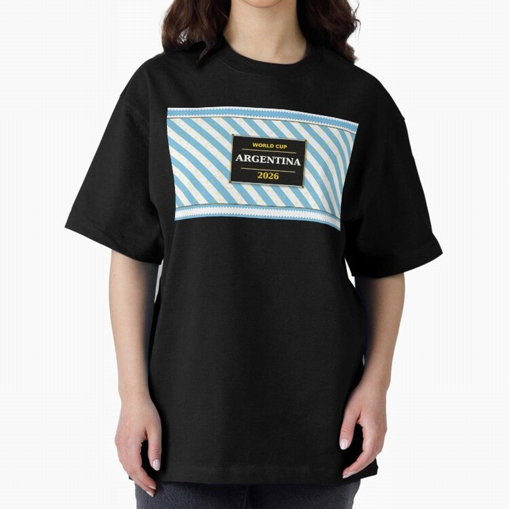 Argentina Football Fan 2026 ¡ª Defending Champions Soccer Fan Gift Classic T-Shirt Live the Energy of the FIFA World Cup 2026 USA Canada Mexico Journey through Neymar Highlights, Brazil Pride, Worldwide Fan Energy, Dramatic Goals, Stadium Lights