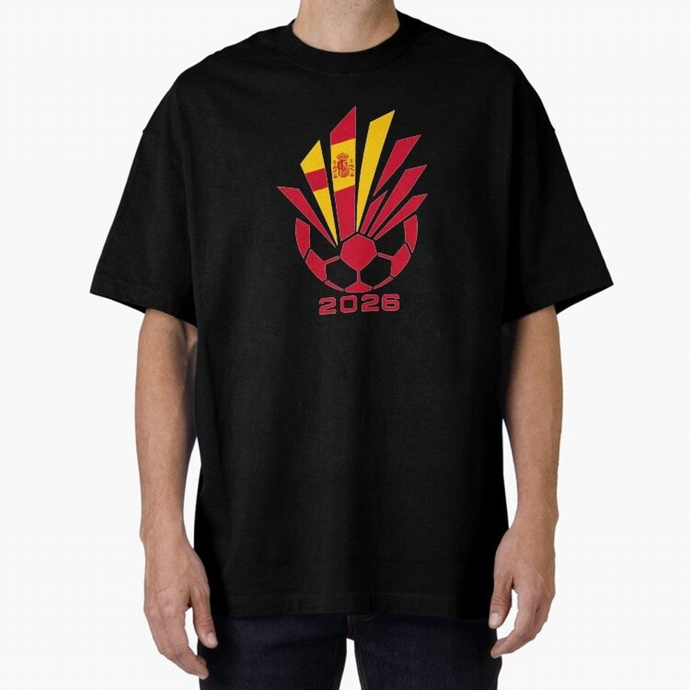 Spain Soccer 2026 Flag Burst Emblem Classic T-Shirt Bring a Vintage Feel to Match Day Hype around FIFA World Cup 2026 Group Stage, Haaland, England, Stadium Chants, National Pride, Trophy Dreams and Unforgettable Football Memories; Ideal for