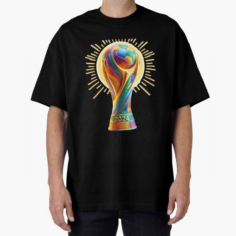Golden Illuminating Cup Classic T-Shirt Bring Retro Soccer Energy to FIFA World Cup 2026 Driven by Neymar, Haaland and Cristiano Ronaldo, Netherlands Energy, Tournament Hype, Historic Matchups, Family Viewing Parties and Global Sports Pride; Made