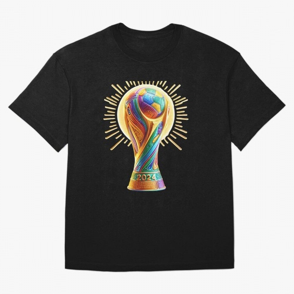 Golden Illuminating Cup Classic T-Shirt Bring Retro Soccer Energy to FIFA World Cup 2026 Driven by Neymar, Haaland and Cristiano Ronaldo, Netherlands Energy, Tournament Hype, Historic Matchups, Family Viewing Parties and Global Sports Pride; Made