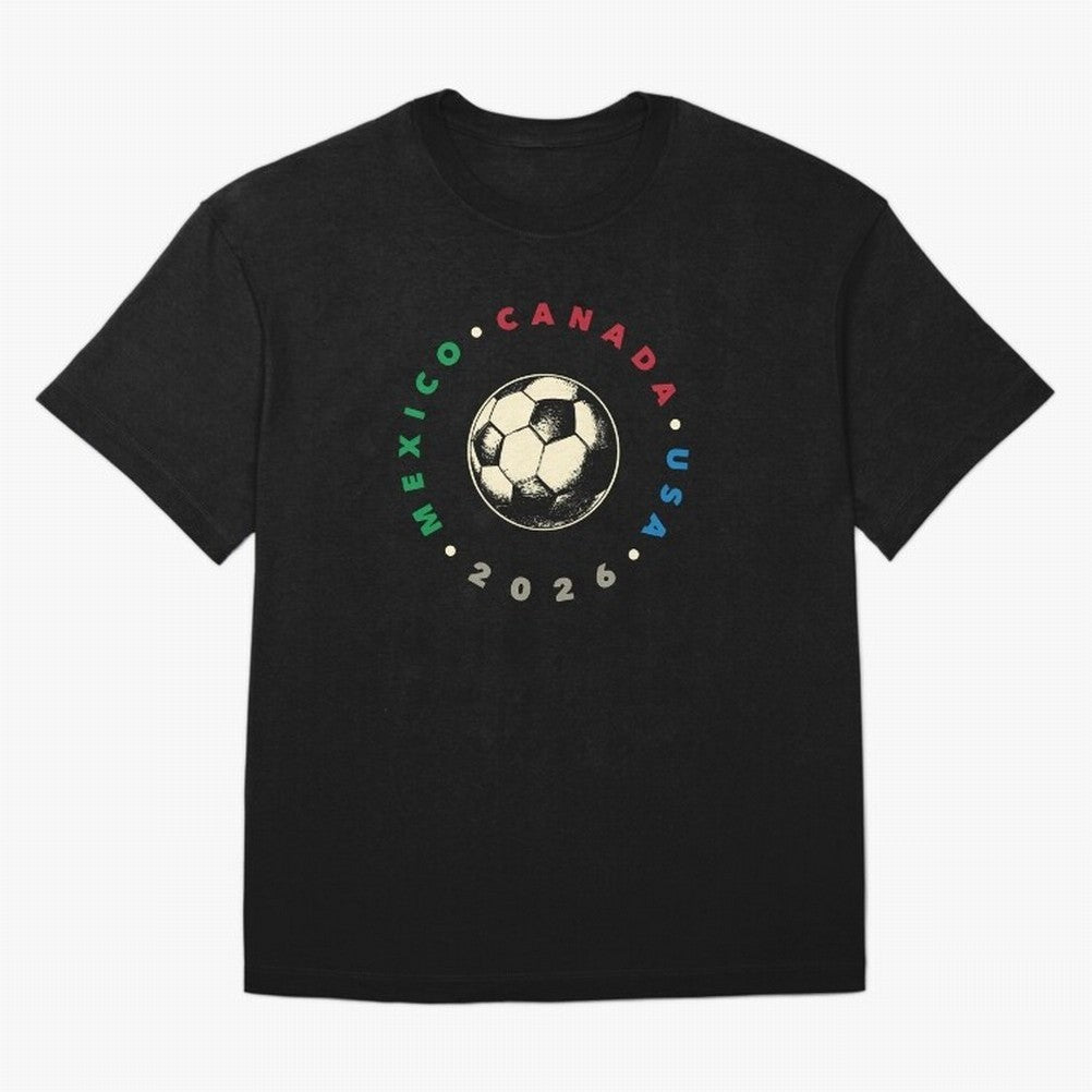World Cup 2026 T-Shirt_36679031 Classic T-Shirt Elevate FIFA World Cup 2026 Group Stage for Fans of Neymar, Haaland and Cristiano Ronaldo and Argentina and Brazil, Bringing Worldwide Fan Energy, Dramatic Goals, Stadium Lights and Championship